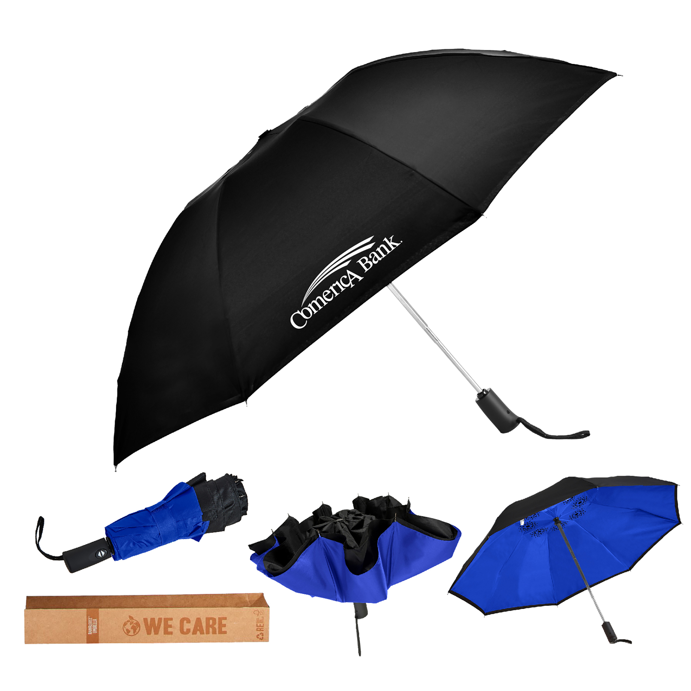 Rebel 3 rPET Inverted Golf Umbrella