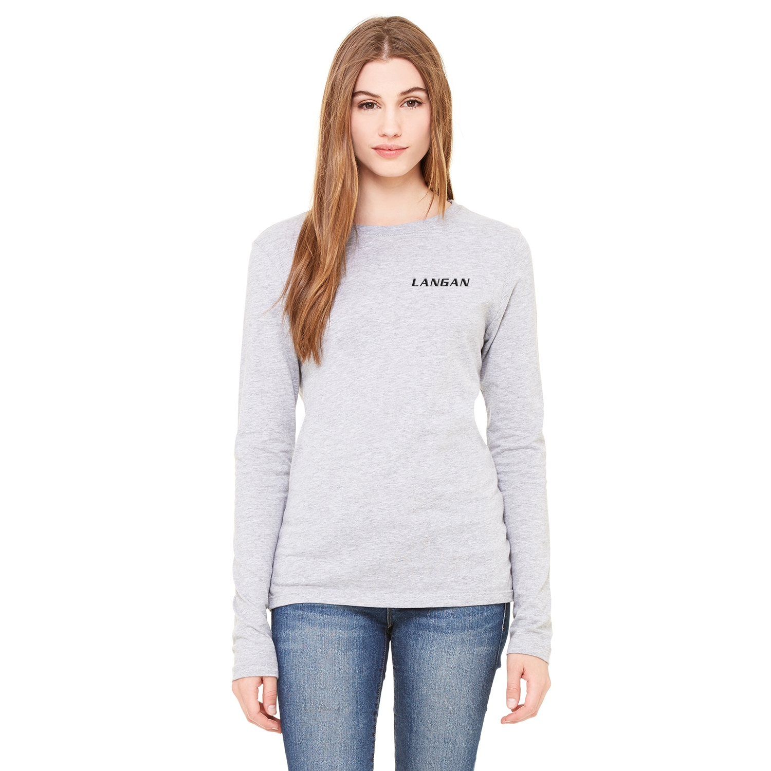 Bella+Canvas Ladies Long Sleeve Jersey T-Shirt