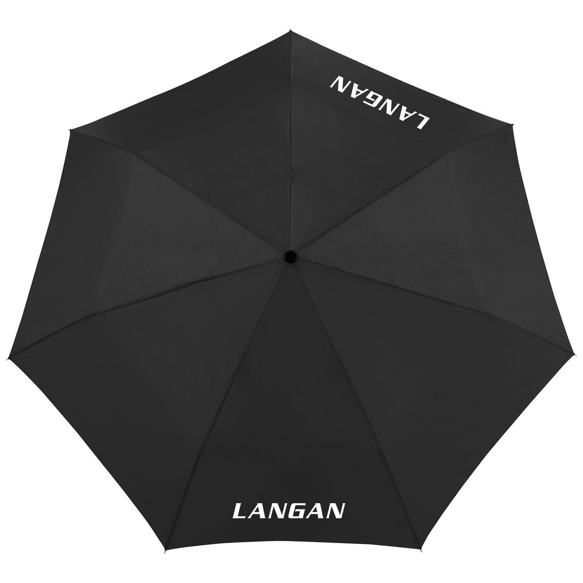 44" Totes 3 Section Auto Open/Close Umbrella