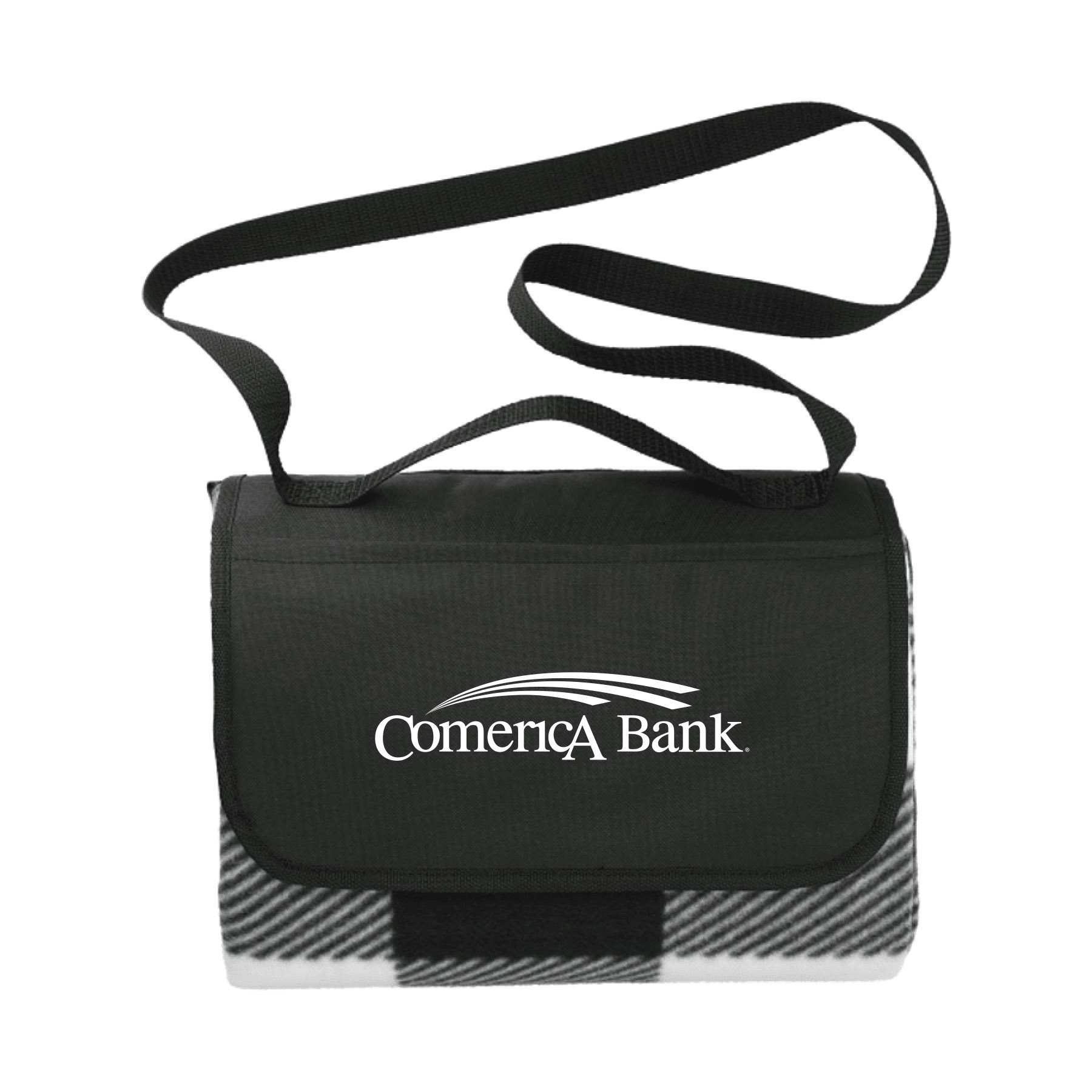 Oversized 6' Round Recycled PET Picnic Blanket